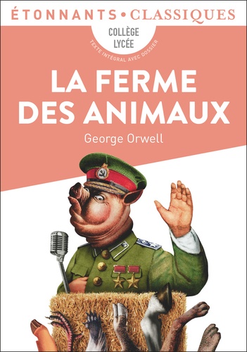 la ferme des animaux, le livre